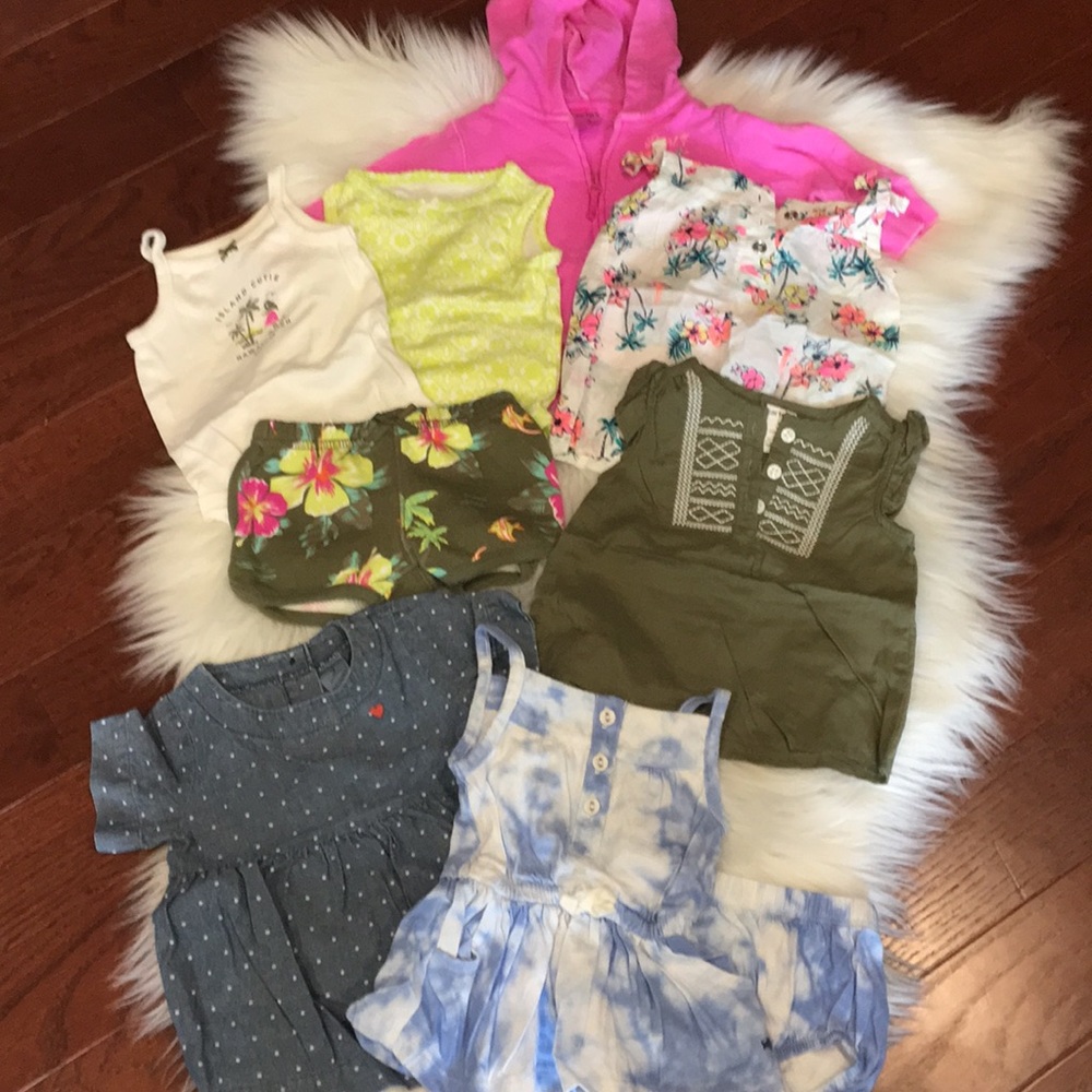 Bundle of 3 month baby girls clothes